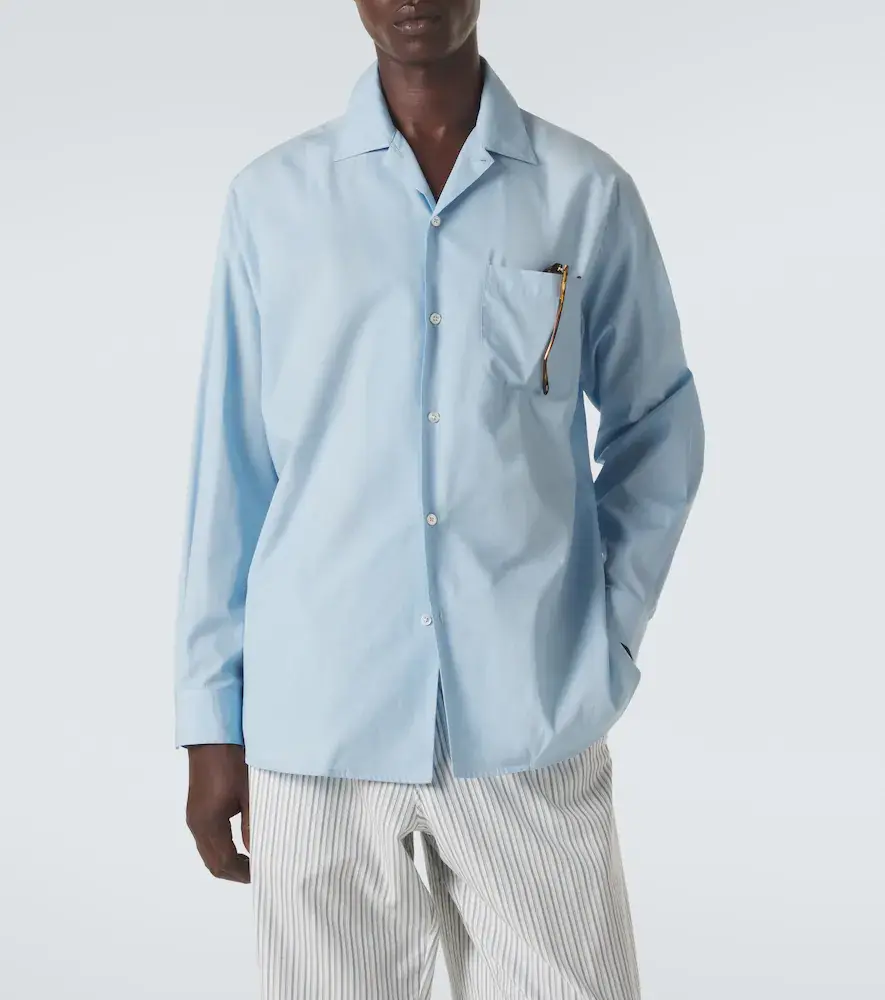 UMIT BENAN Weekend cotton poplin shirt | Thumbnail 5 UMIT BENAN Weekend cotton poplin shirt | Thumbnail 5