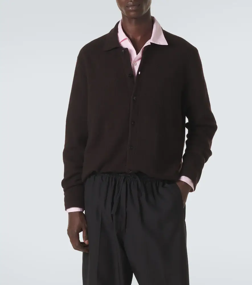 UMIT BENAN Winter Sunset cashmere and silk overshirt | Thumbnail 4 UMIT BENAN Winter Sunset cashmere and silk overshirt | Thumbnail 4