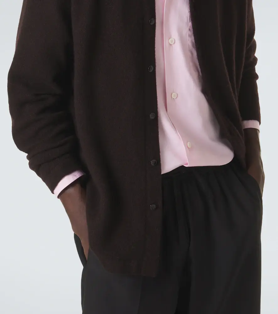 UMIT BENAN Winter Sunset cashmere and silk overshirt | Thumbnail 5 UMIT BENAN Winter Sunset cashmere and silk overshirt | Thumbnail 5