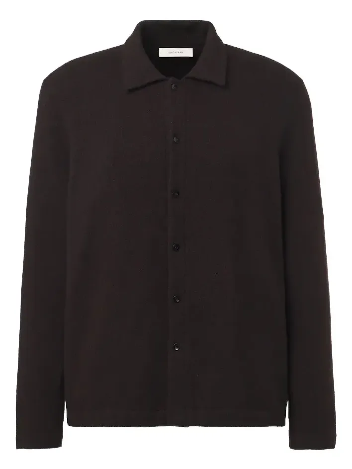 Winter Sunset cashmere and silk overshirt Winter Sunset cashmere and silk overshirt