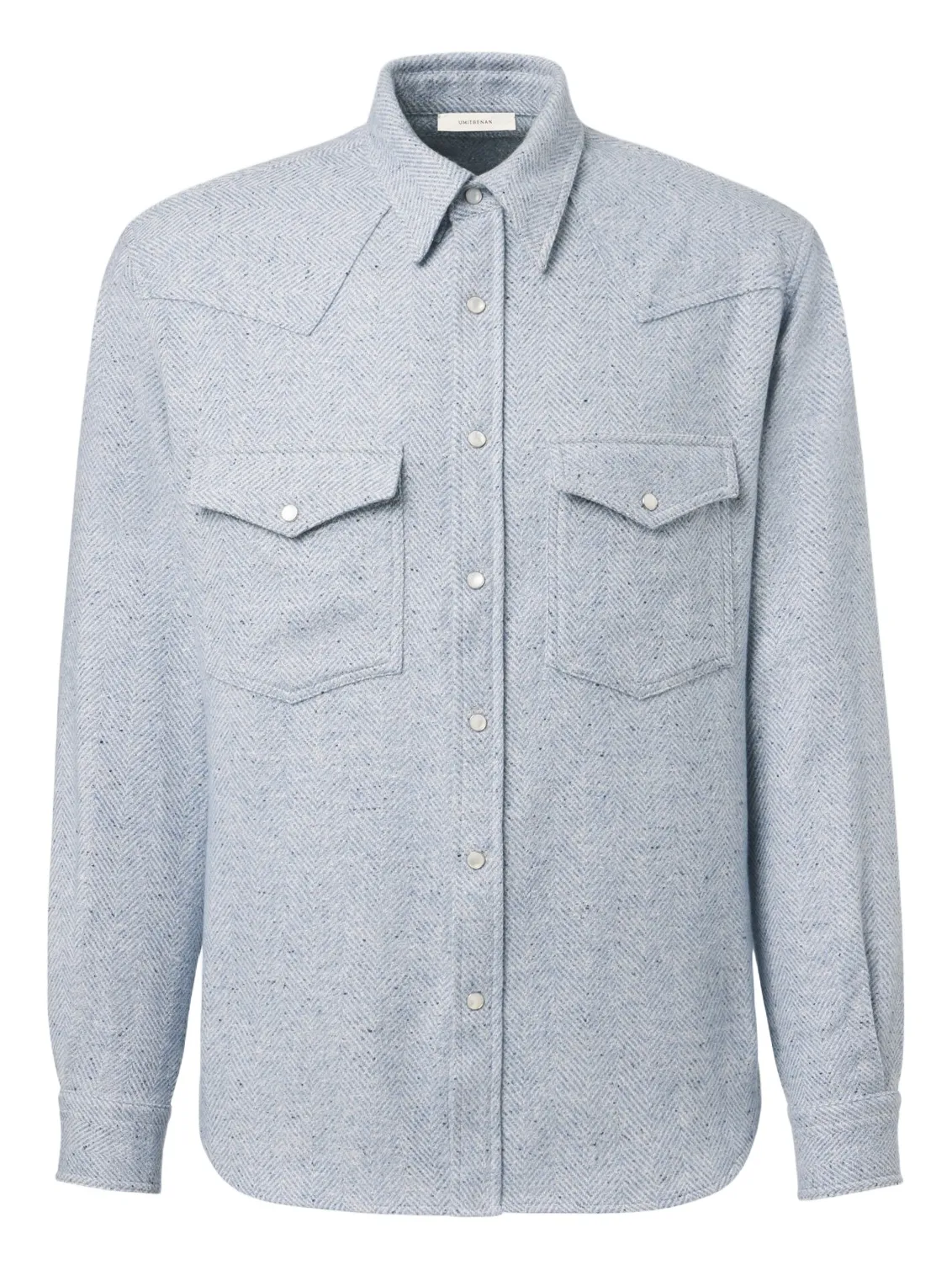 Kevin cashmere and silk Western shirt Kevin cashmere and silk Western shirt