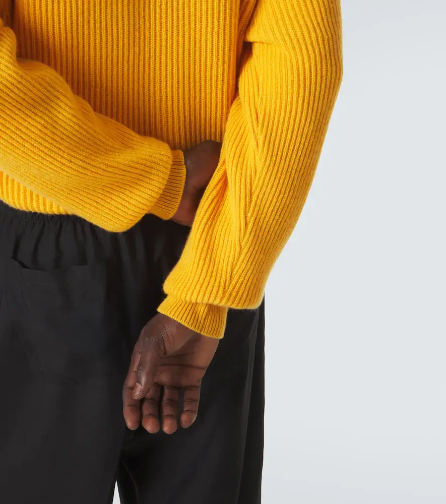 UMIT BENAN Diana cashmere polo sweater | Thumbnail 4