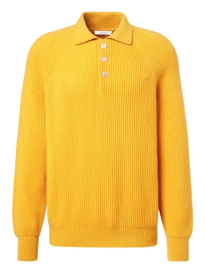 Diana cashmere polo sweater