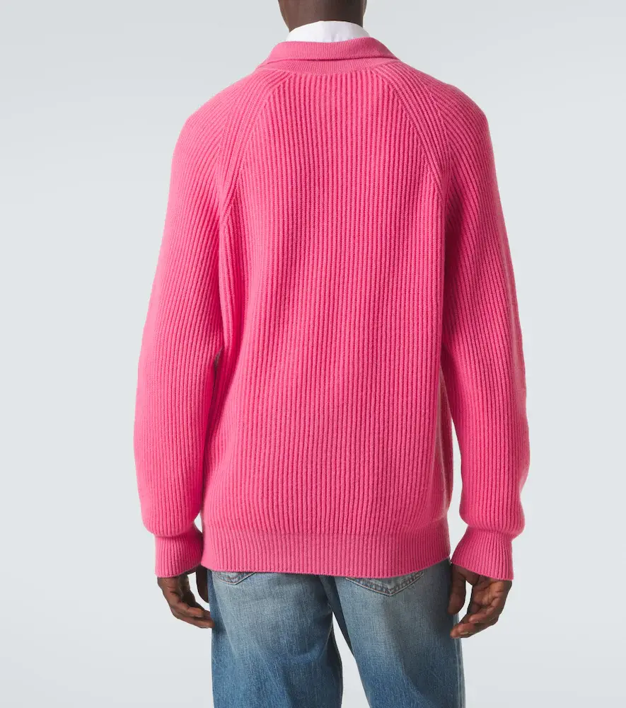 UMIT BENAN Diana cashmere polo sweater | Thumbnail 4 UMIT BENAN Diana cashmere polo sweater | Thumbnail 4