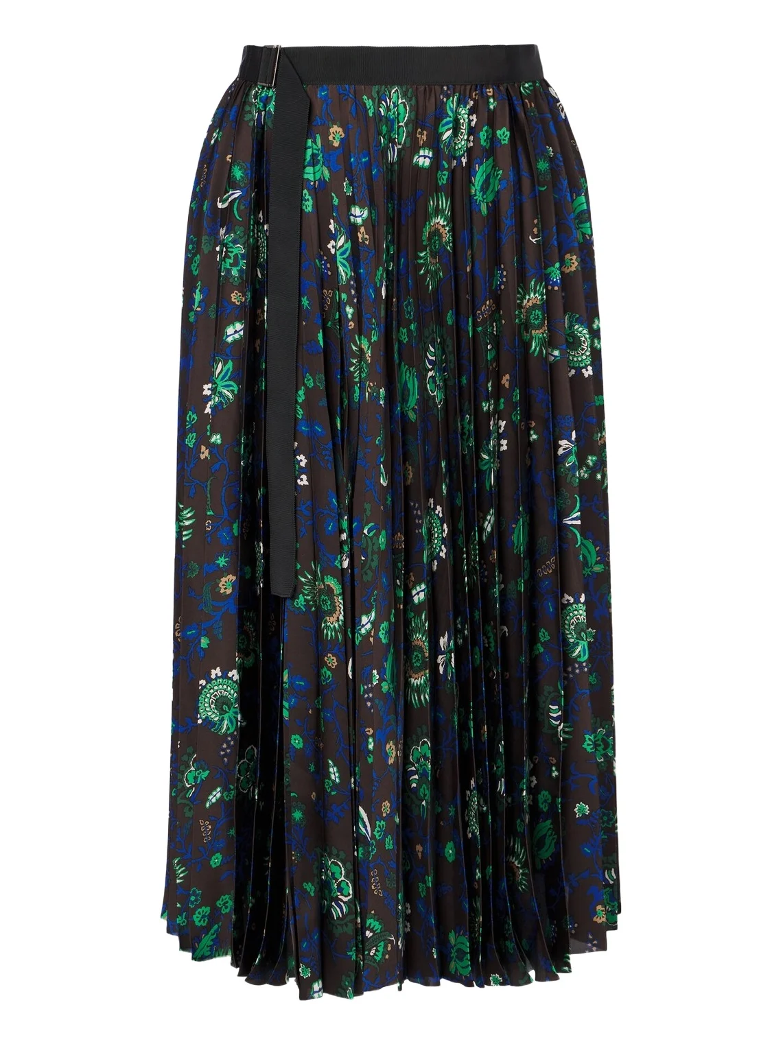 Floral plissé midi skirt Floral plissé midi skirt