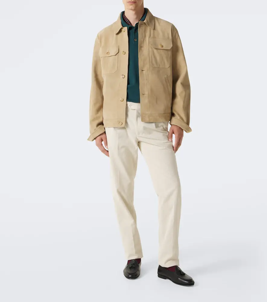 Rubinacci Cashmere polo sweater | Thumbnail 5 Rubinacci Cashmere polo sweater | Thumbnail 5
