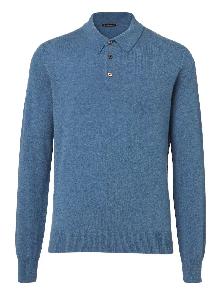 Cashmere polo sweater Cashmere polo sweater