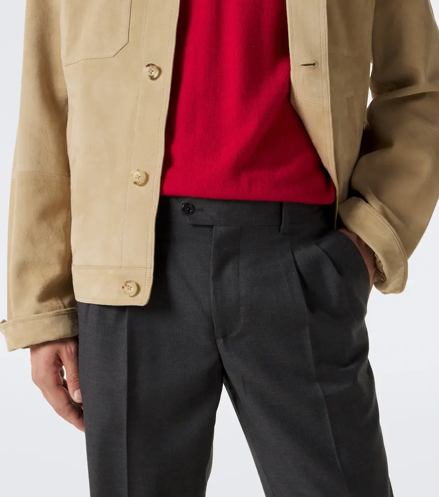 Rubinacci Virgin wool straight pants | Thumbnail 2