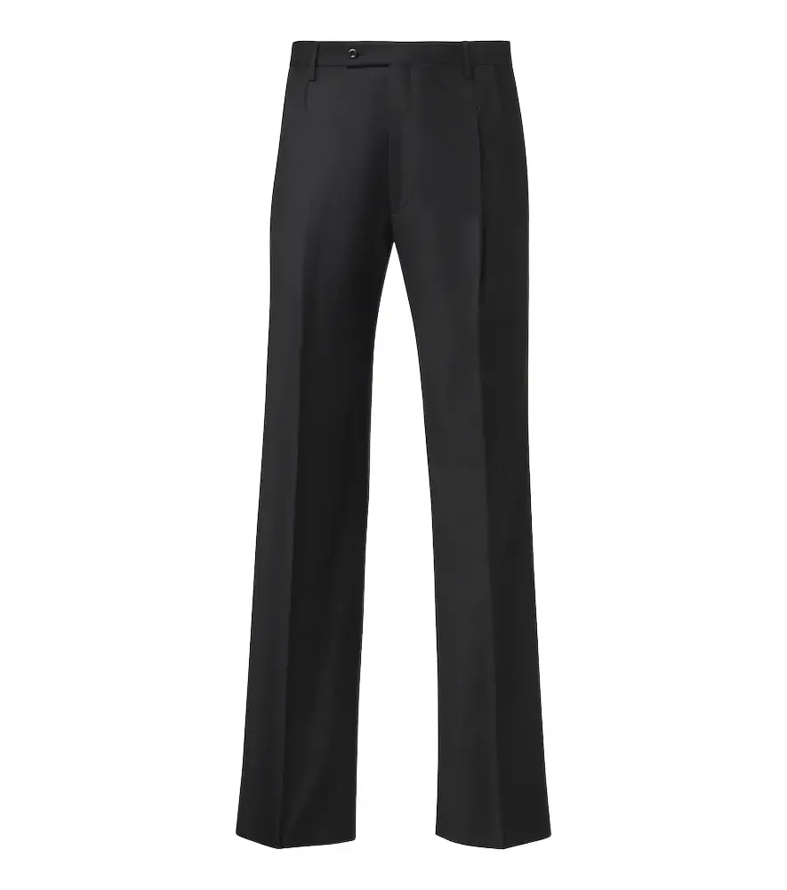Rubinacci Virgin wool wide-leg pants | Image 1 Rubinacci Virgin wool wide-leg pants | Image 1
