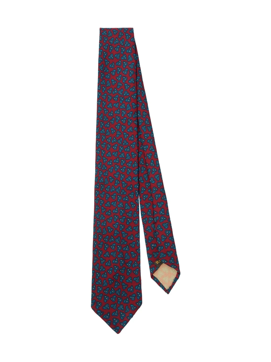 Paisley silk tie