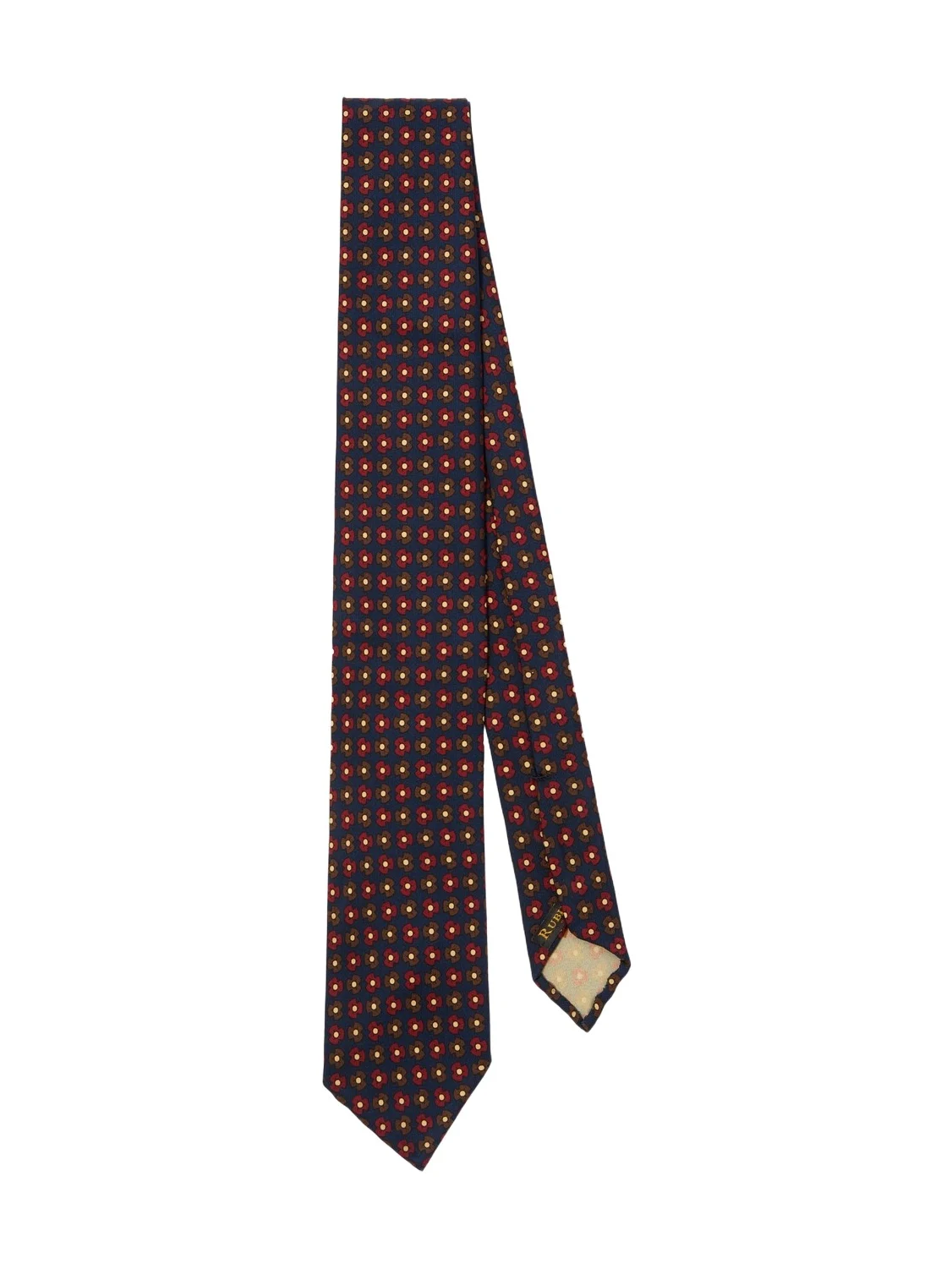 Printed silk tie Printed silk tie