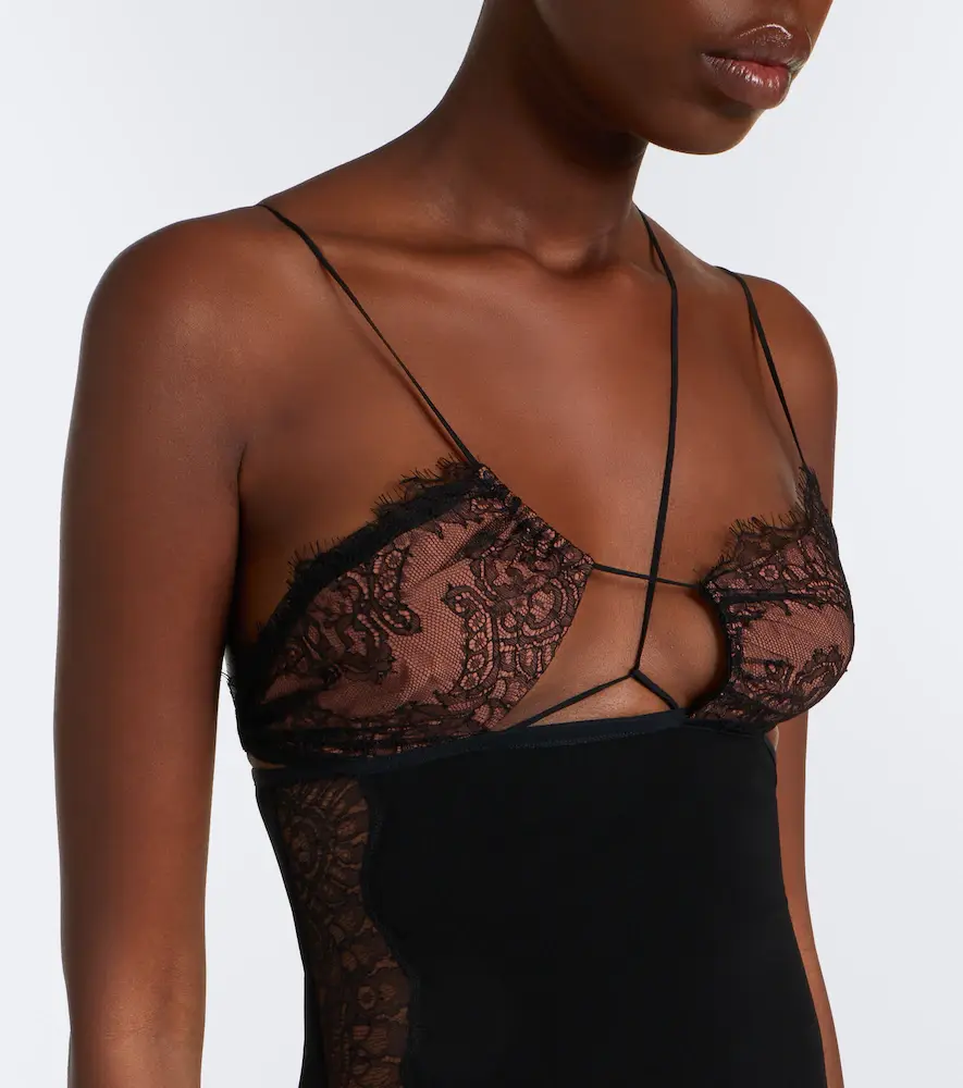 Nensi Dojaka Cutout lace-trimmed maxi dress | Thumbnail 6