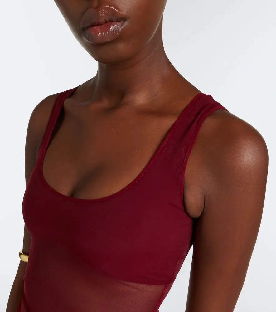 Nensi Dojaka Semi-sheer tank top | Thumbnail 5