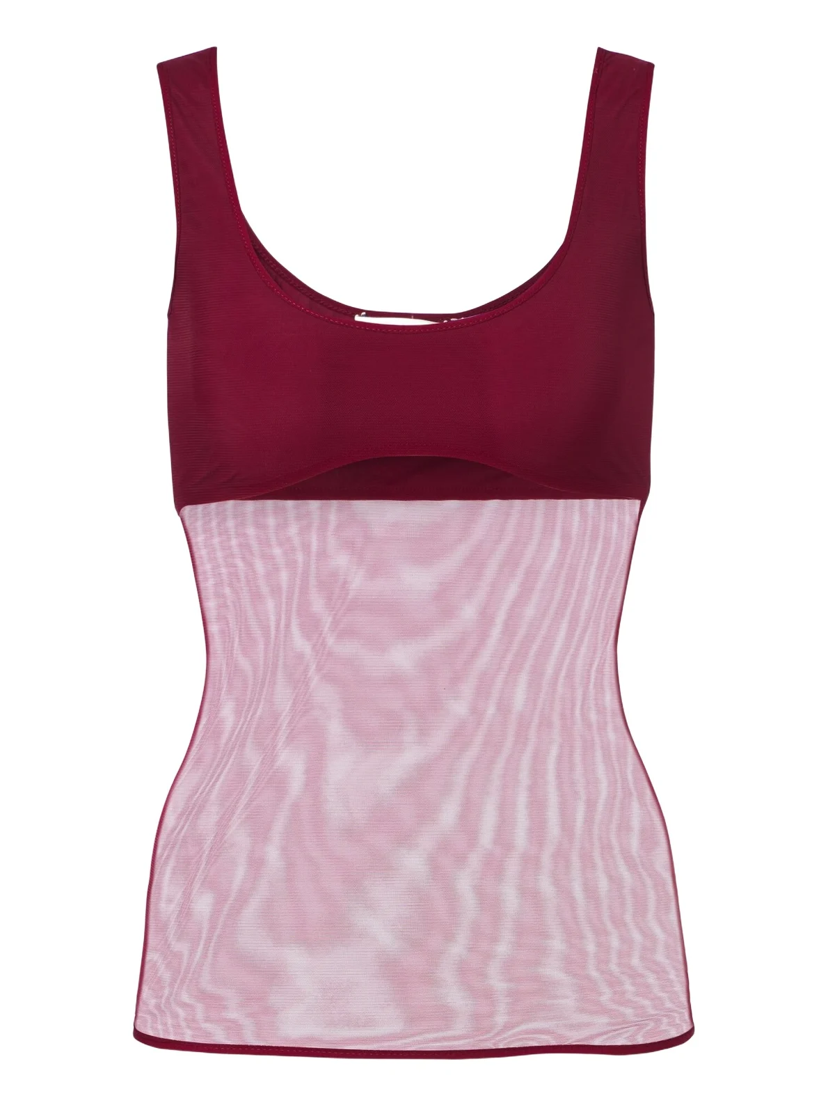 Semi-sheer tank top Semi-sheer tank top