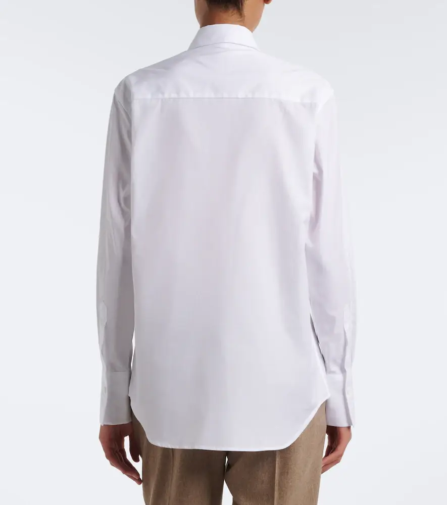 ELEVENTY Cotton and silk poplin shirt | Thumbnail 7 ELEVENTY Cotton and silk poplin shirt | Thumbnail 7