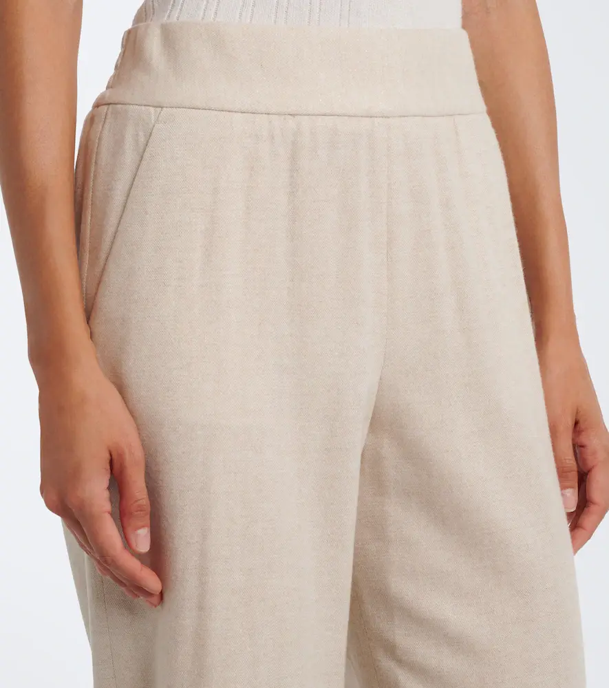 ELEVENTY Wool and cashmere wide-leg pants | Thumbnail 6 ELEVENTY Wool and cashmere wide-leg pants | Thumbnail 6