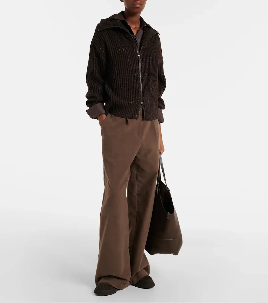 Brunello Cucinelli Monili zip-up sweater | Thumbnail 2