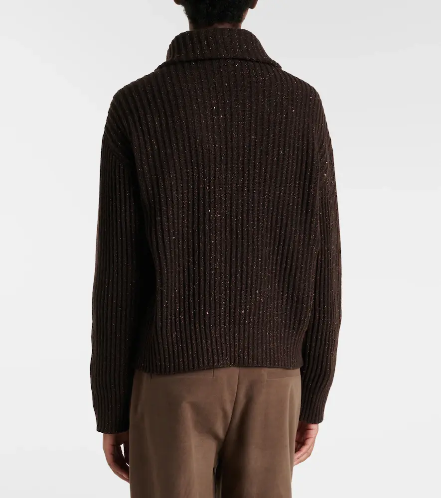 Brunello Cucinelli Monili zip-up sweater | Thumbnail 5
