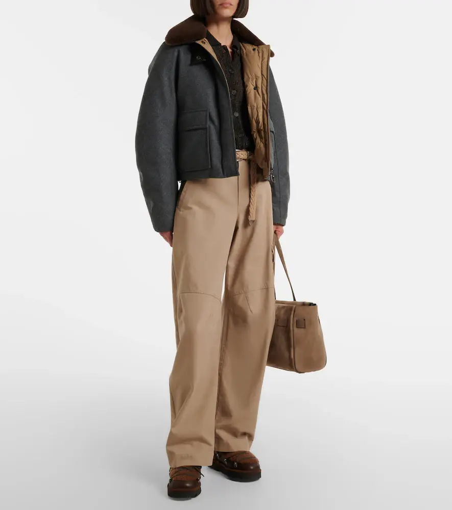 Brunello Cucinelli Alpaca and cashmere down jacket | Thumbnail 6 Brunello Cucinelli Alpaca and cashmere down jacket | Thumbnail 6