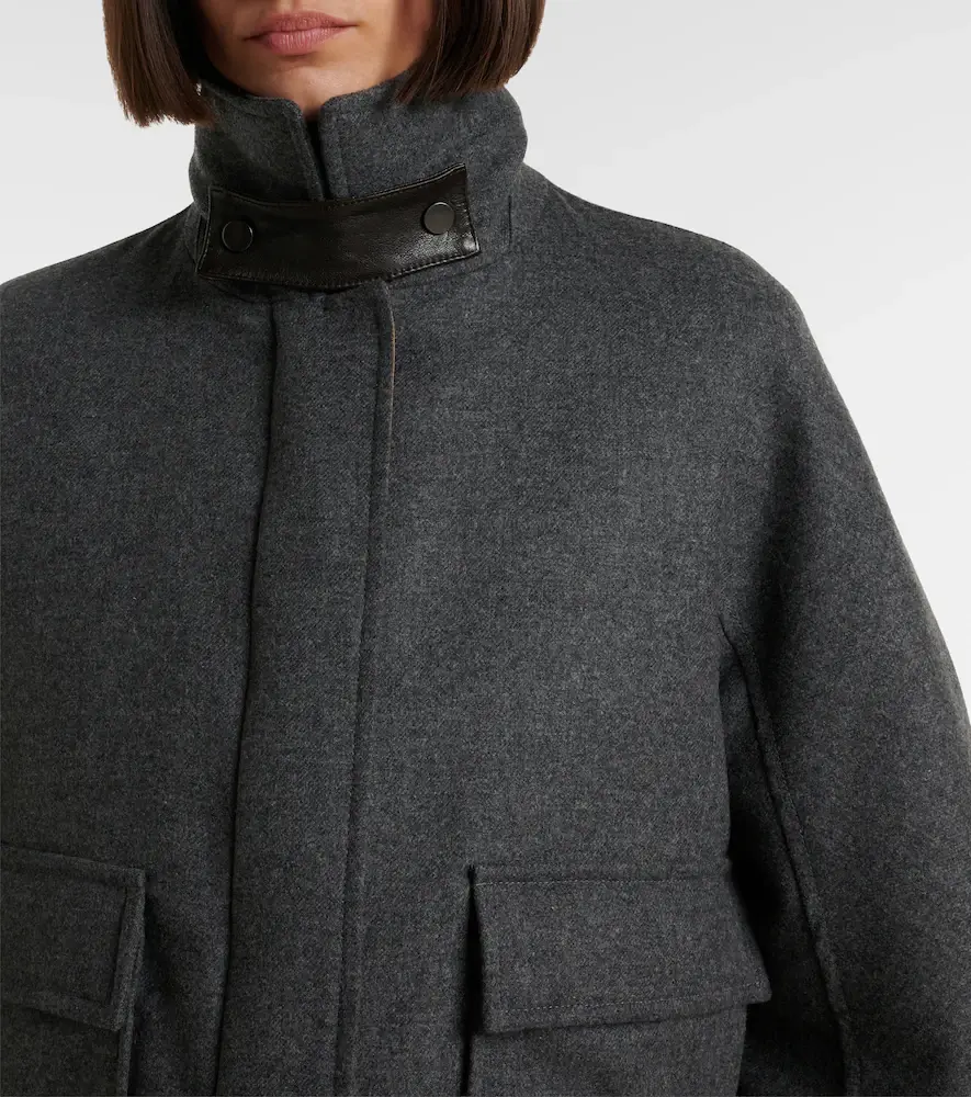 Brunello Cucinelli Alpaca and cashmere down jacket | Thumbnail 7 Brunello Cucinelli Alpaca and cashmere down jacket | Thumbnail 7