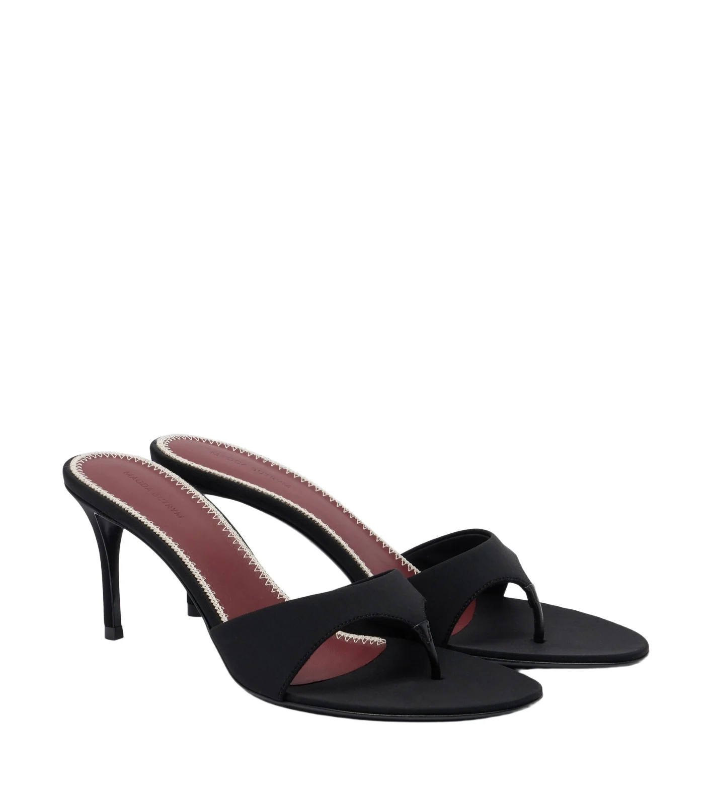 Satin thong sandals Satin thong sandals