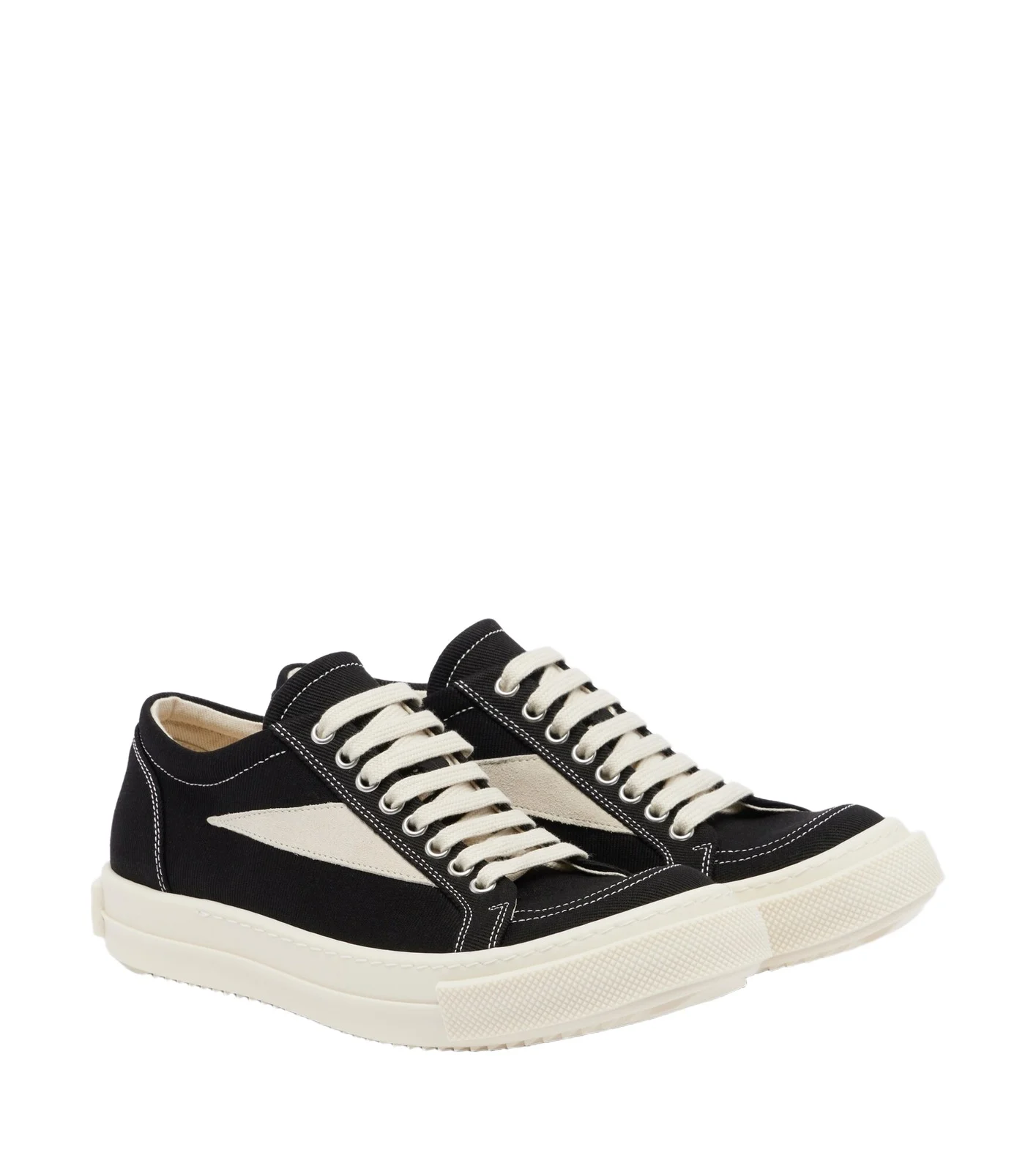 DRKSHDW Vintage denim low-top sneakers