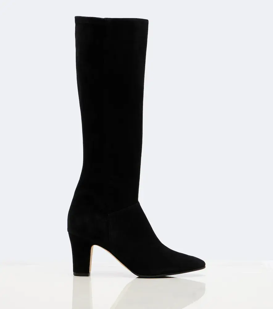 Manolo Blahnik Pitana suede knee-high boots | Thumbnail 2 Manolo Blahnik Pitana suede knee-high boots | Thumbnail 2