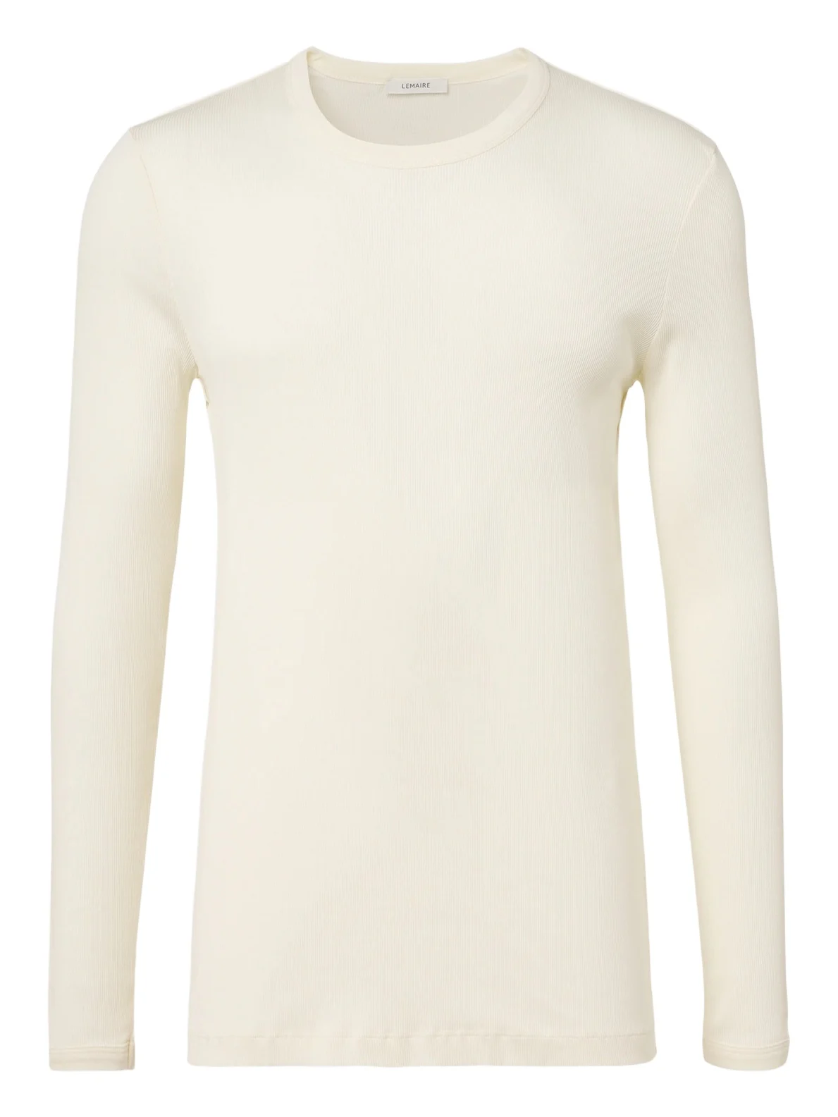 Ribbed-knit cotton T-shirt Ribbed-knit cotton T-shirt