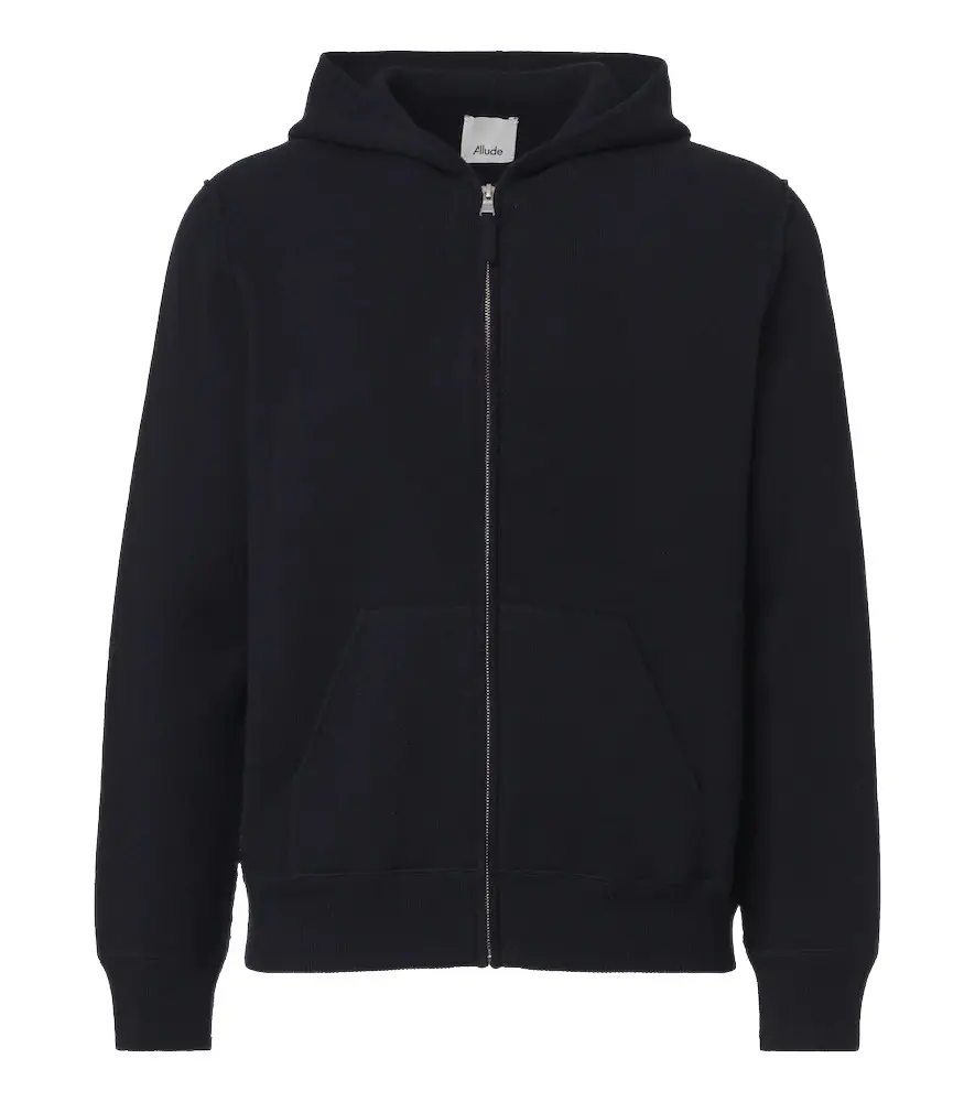 Allude Hooded wool and cashmere jacket | Image 1 Allude Hooded wool and cashmere jacket | Image 1