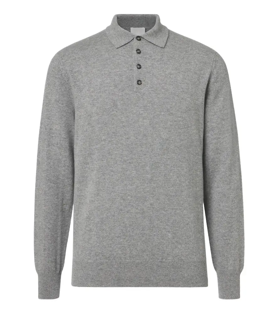 Allude Cashmere polo sweater | Image 1 Allude Cashmere polo sweater | Image 1