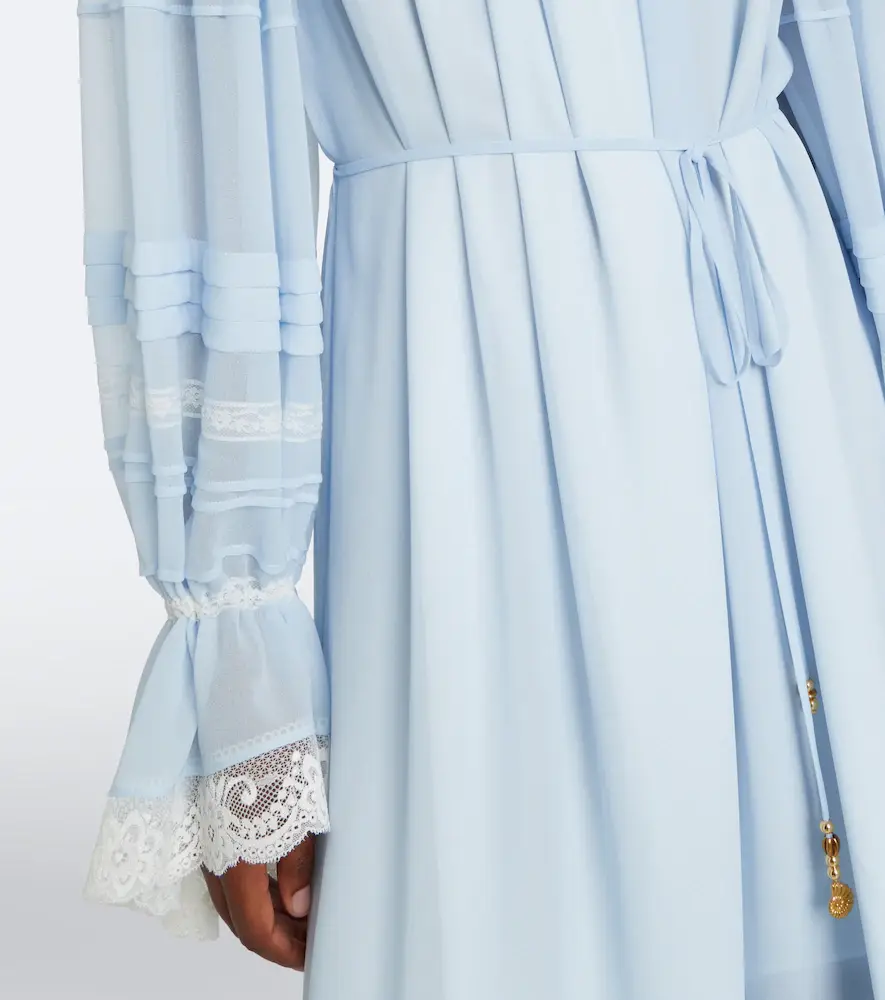 Xu Zhi Ruffled off-shoulder lace-trimmed maxi dress | Thumbnail 5