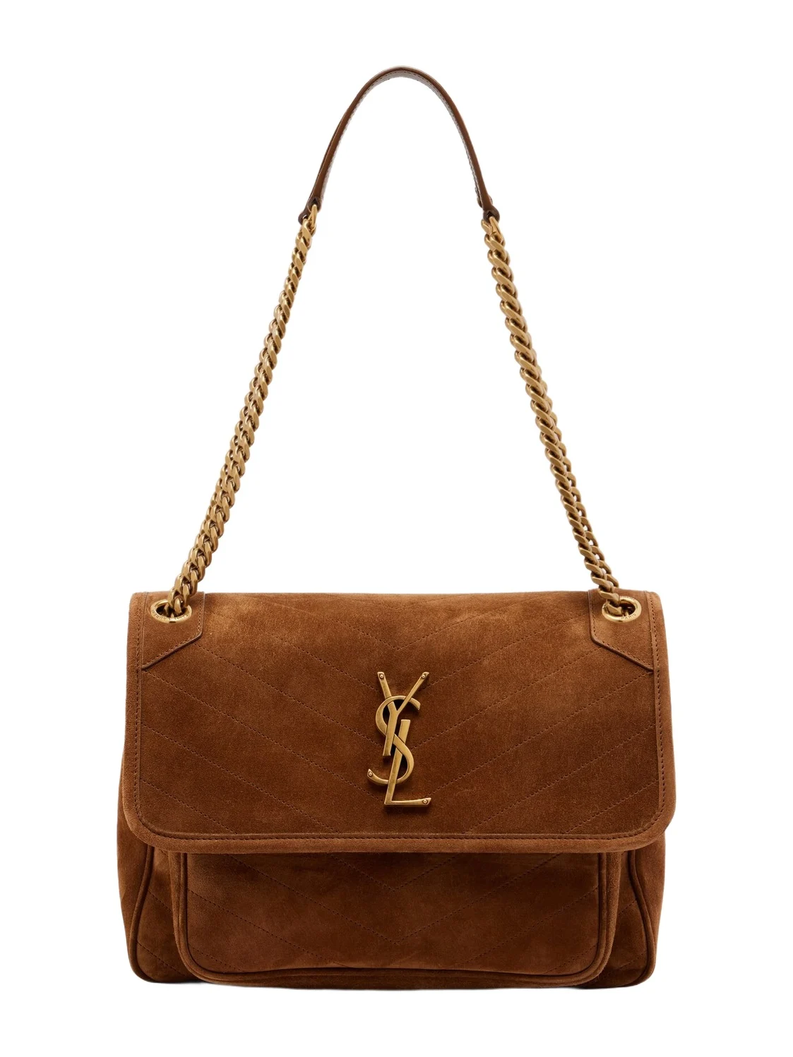 Niki Medium suede shoulder bag Niki Medium suede shoulder bag
