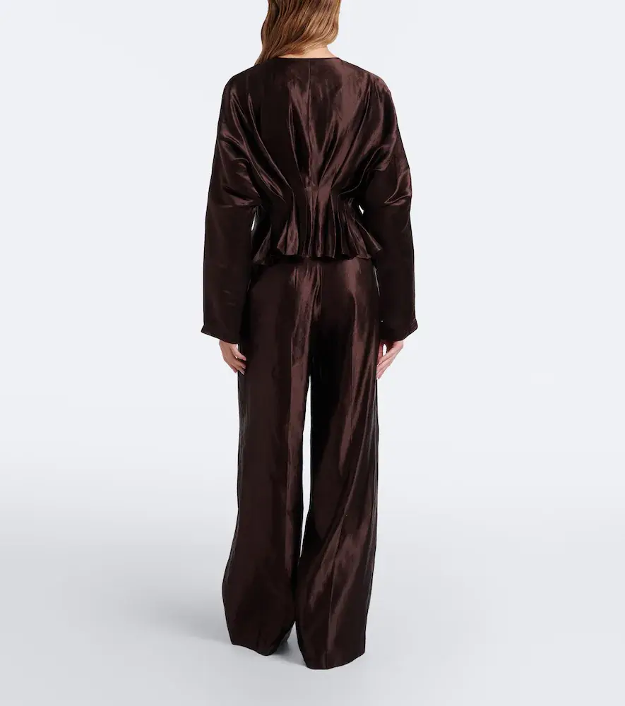 Joseph Jnane linen and silk wide-leg pants | Thumbnail 6 Joseph Jnane linen and silk wide-leg pants | Thumbnail 6
