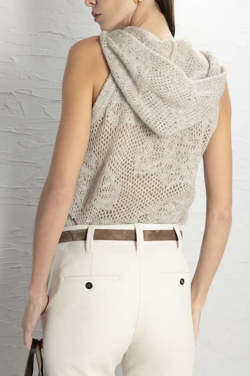 Brunello Cucinelli Glam Hooded Vest | Thumbnail 4 Brunello Cucinelli Glam Hooded Vest | Thumbnail 4