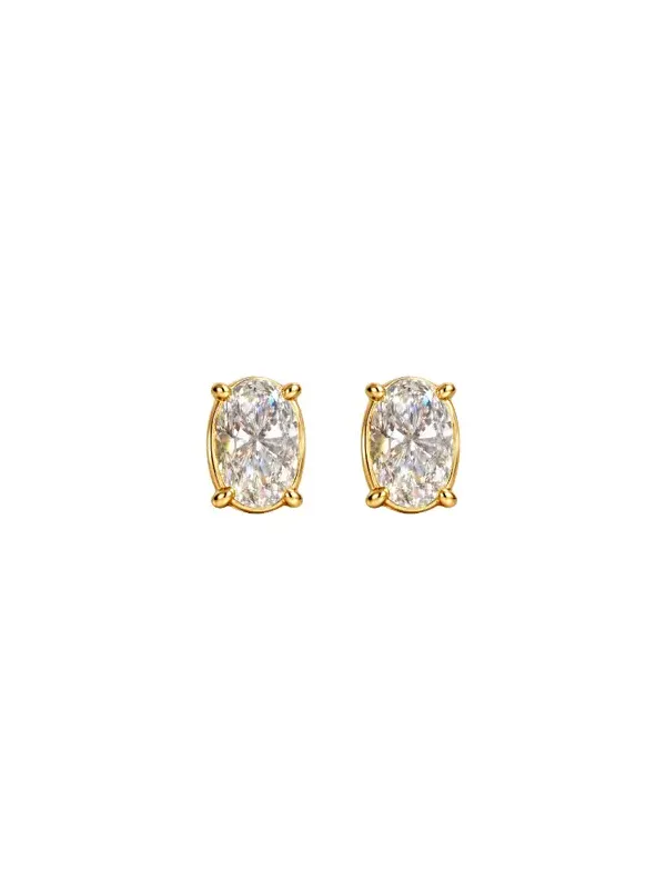 1.05ct Diamond 18K Gold Single Stud Earring 1.05ct Diamond 18K Gold Single Stud Earring