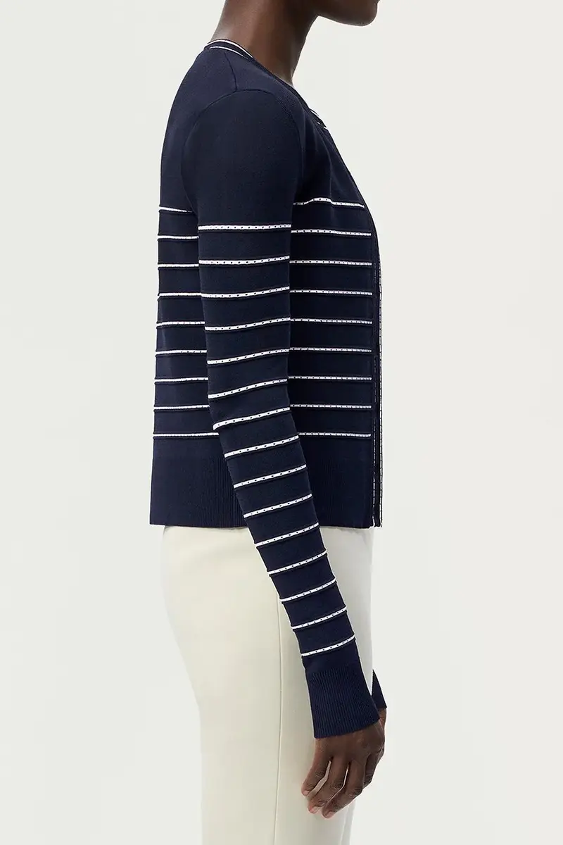 Adam Lippes Faye Cardigan | Thumbnail 3 Adam Lippes Faye Cardigan | Thumbnail 3