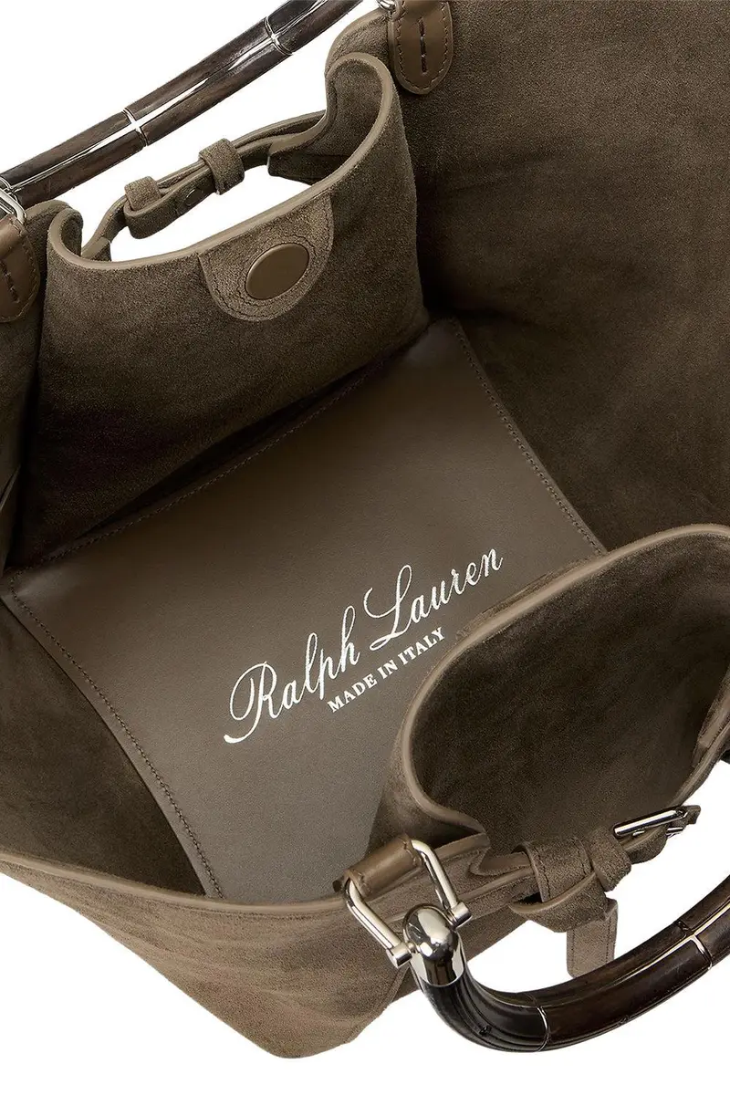 Ralph Lauren The Ralph Calf-Suede Tote | Thumbnail 3