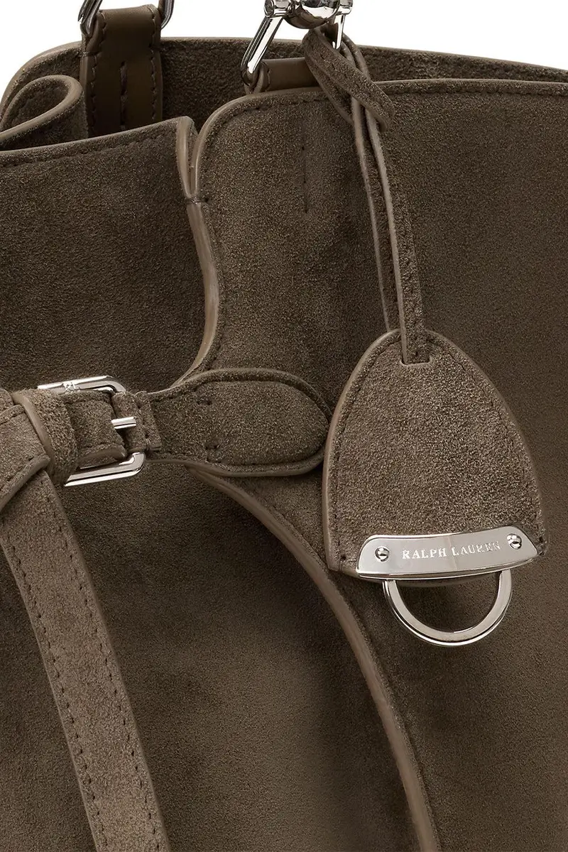 Ralph Lauren The Ralph Calf-Suede Tote | Thumbnail 4
