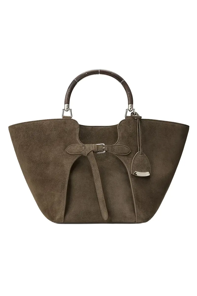 Ralph Lauren The Ralph Calf-Suede Tote | Thumbnail 5