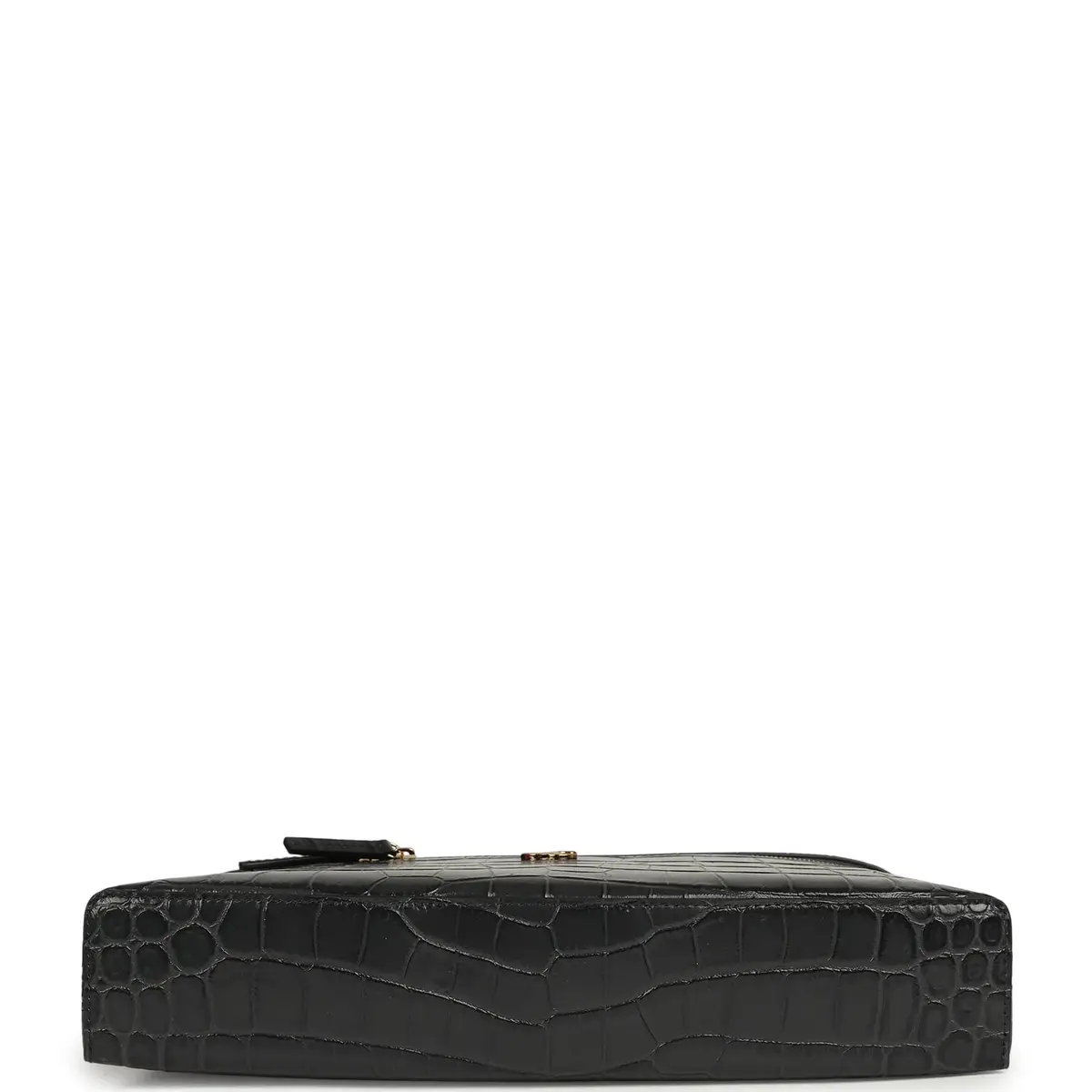 Chanel Chanel Large Top Handle Long Vanity Case Grey Croc Embossed Calfskin Gold Hardware | Thumbnail 6 Chanel Chanel Large Top Handle Long Vanity Case Grey Croc Embossed Calfskin Gold Hardware | Thumbnail 6