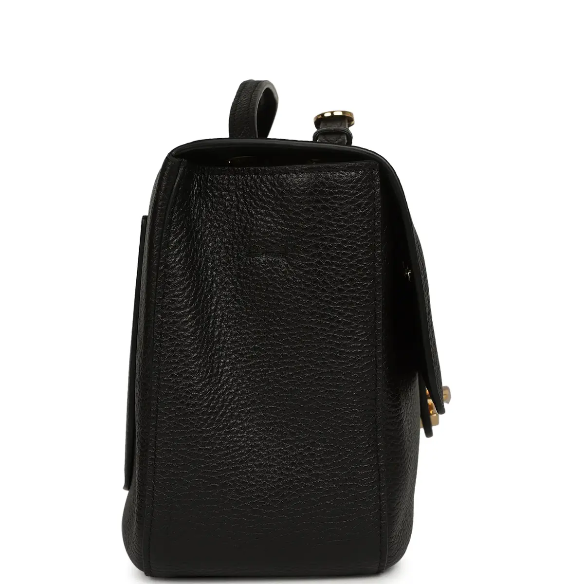 Chanel Chanel Maxi "Souplissimo" Small Flap Bag Black Grained Calfskin Gold Hardware | Thumbnail 3 Chanel Chanel Maxi "Souplissimo" Small Flap Bag Black Grained Calfskin Gold Hardware | Thumbnail 3