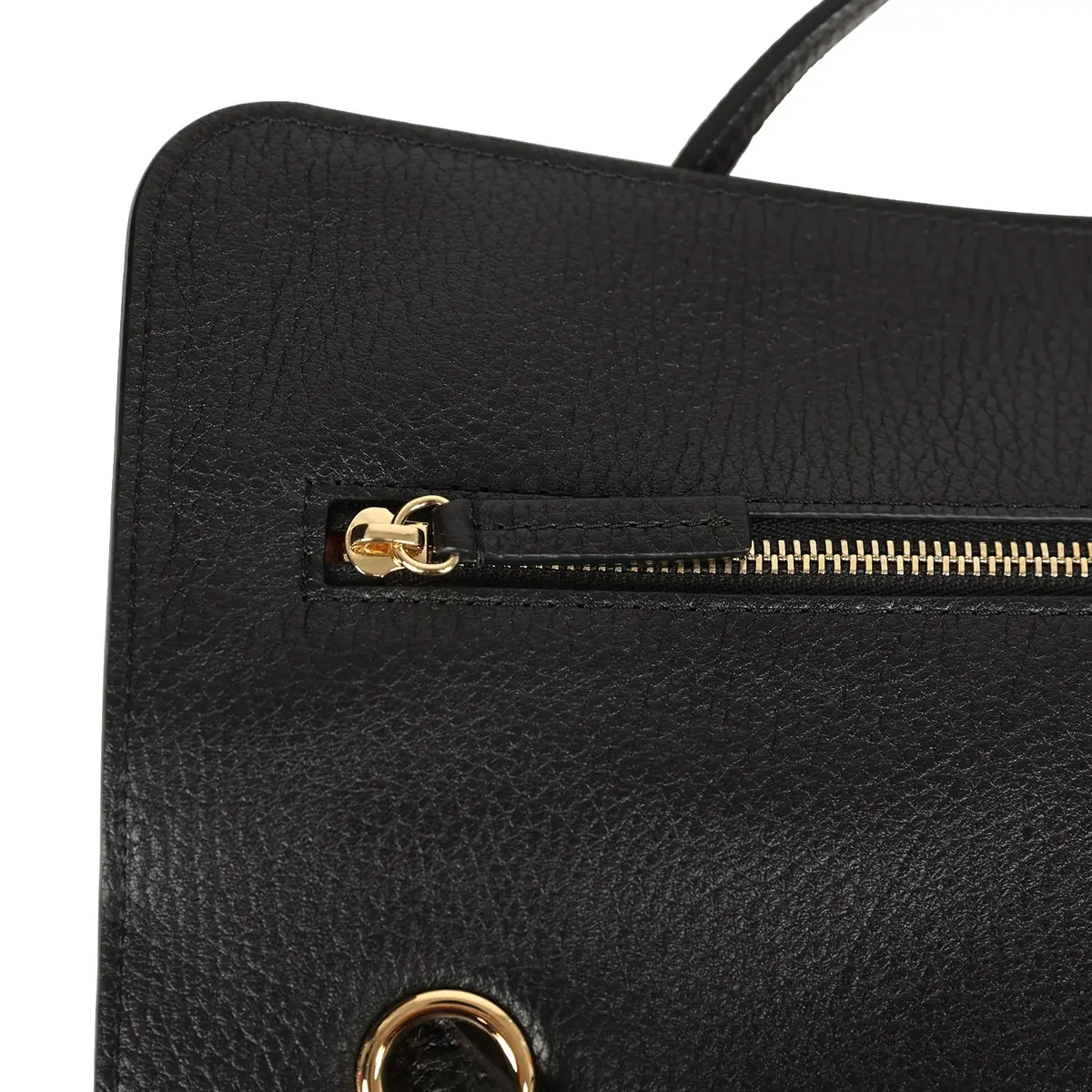 Chanel Chanel Maxi "Souplissimo" Small Flap Bag Black Grained Calfskin Gold Hardware | Thumbnail 8 Chanel Chanel Maxi "Souplissimo" Small Flap Bag Black Grained Calfskin Gold Hardware | Thumbnail 8