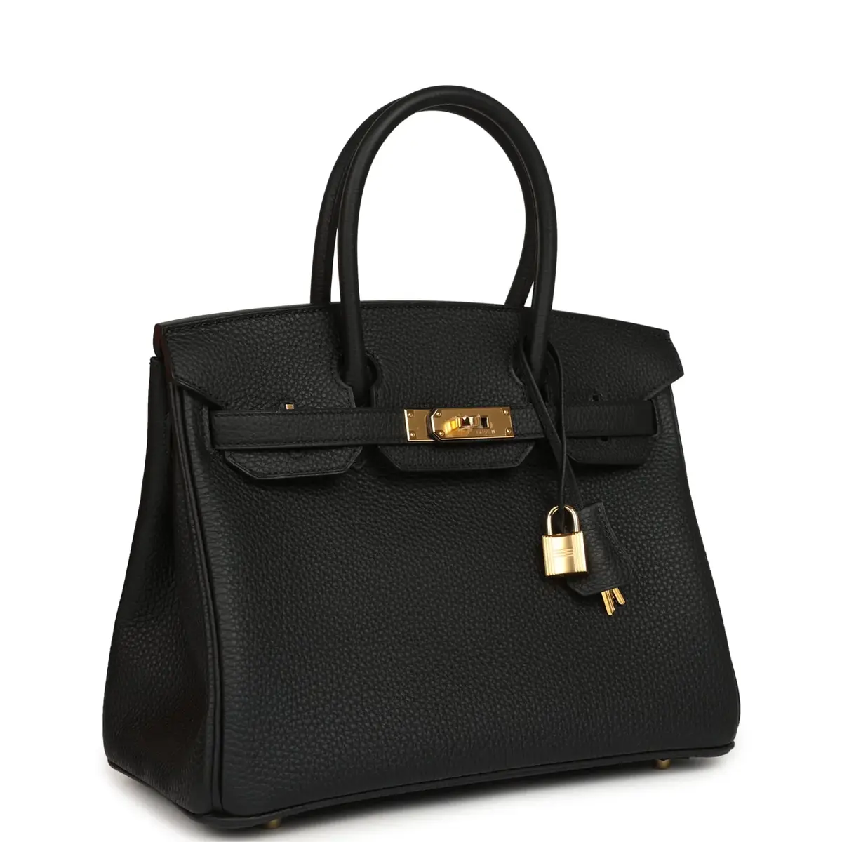 HERMÈS Hermes Birkin 30 Black Togo Gold Hardware | Thumbnail 2