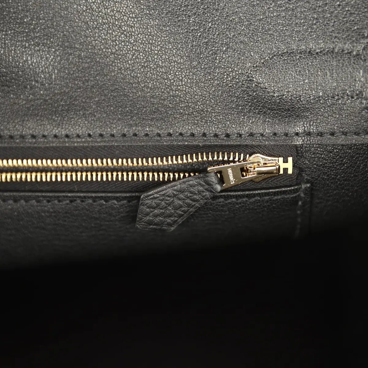 HERMÈS Hermes Birkin 30 Black Togo Gold Hardware | Thumbnail 9