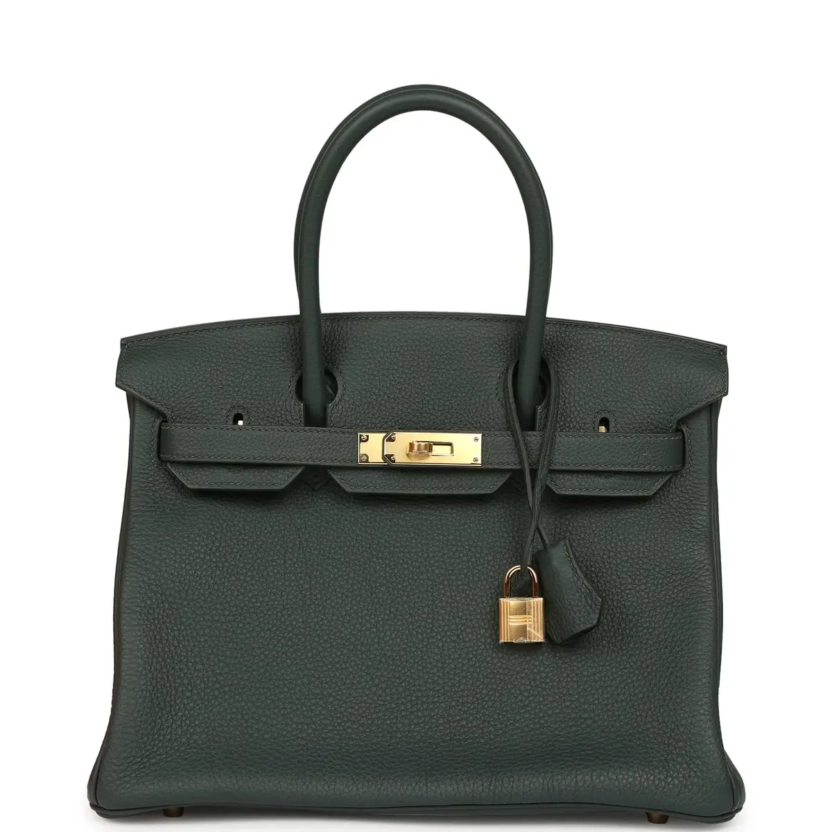 HERMÈS Hermes Birkin 30 Vert Mangrove Togo Gold Hardware | Image 1 HERMÈS Hermes Birkin 30 Vert Mangrove Togo Gold Hardware | Image 1