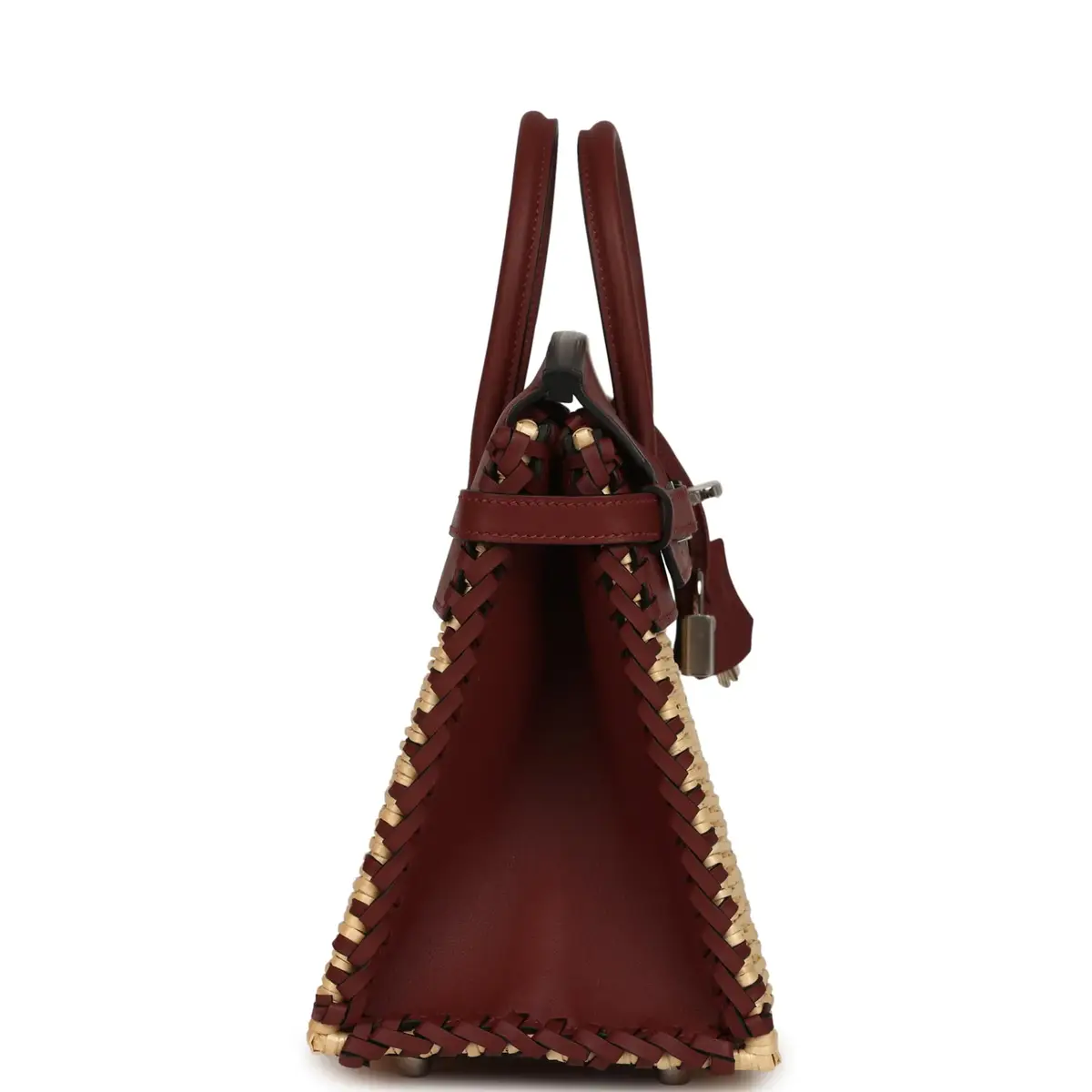 HERMÈS Hermes Picnic Birkin 25 Rouge H Swift Palladium Hardware | Thumbnail 3 HERMÈS Hermes Picnic Birkin 25 Rouge H Swift Palladium Hardware | Thumbnail 3