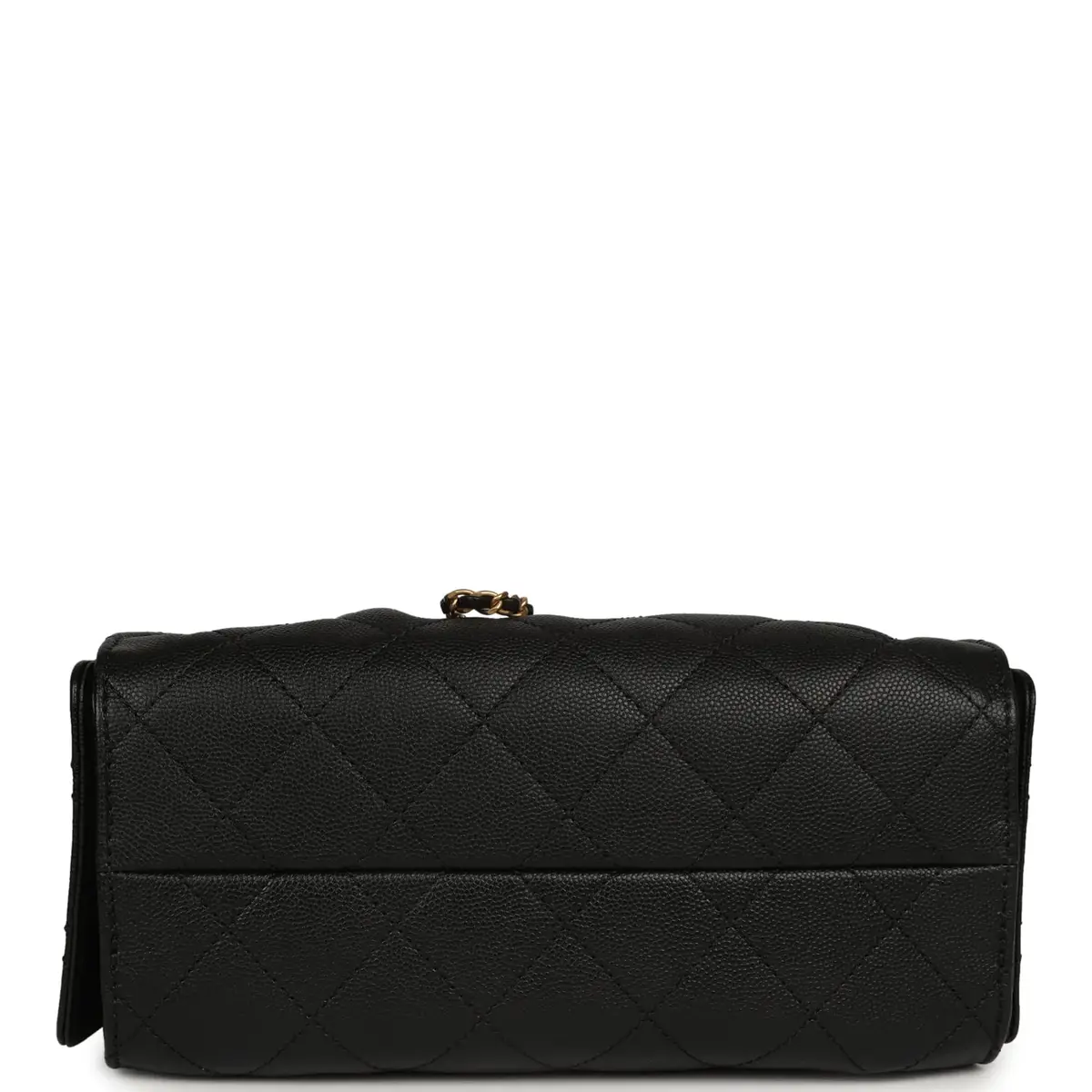 Chanel Pre-owned Chanel Mini 25 Hobo Bag Black Caviar Antique Gold Hardware | Thumbnail 6 Chanel Pre-owned Chanel Mini 25 Hobo Bag Black Caviar Antique Gold Hardware | Thumbnail 6