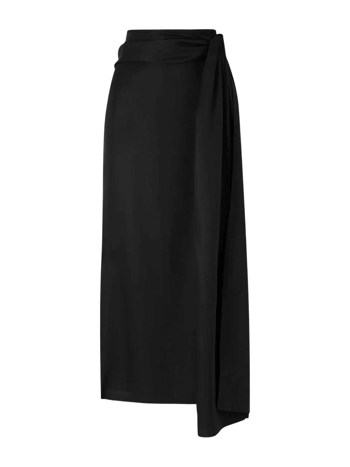 Helena Silk-twill Midi Skirt Helena Silk-twill Midi Skirt