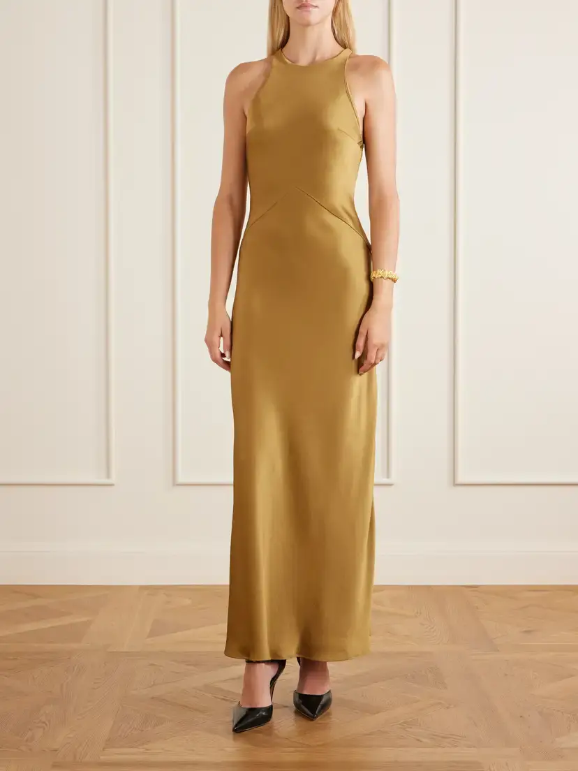 Blazé Milano Novalis Crepe Midi Dress | Thumbnail 3 Blazé Milano Novalis Crepe Midi Dress | Thumbnail 3