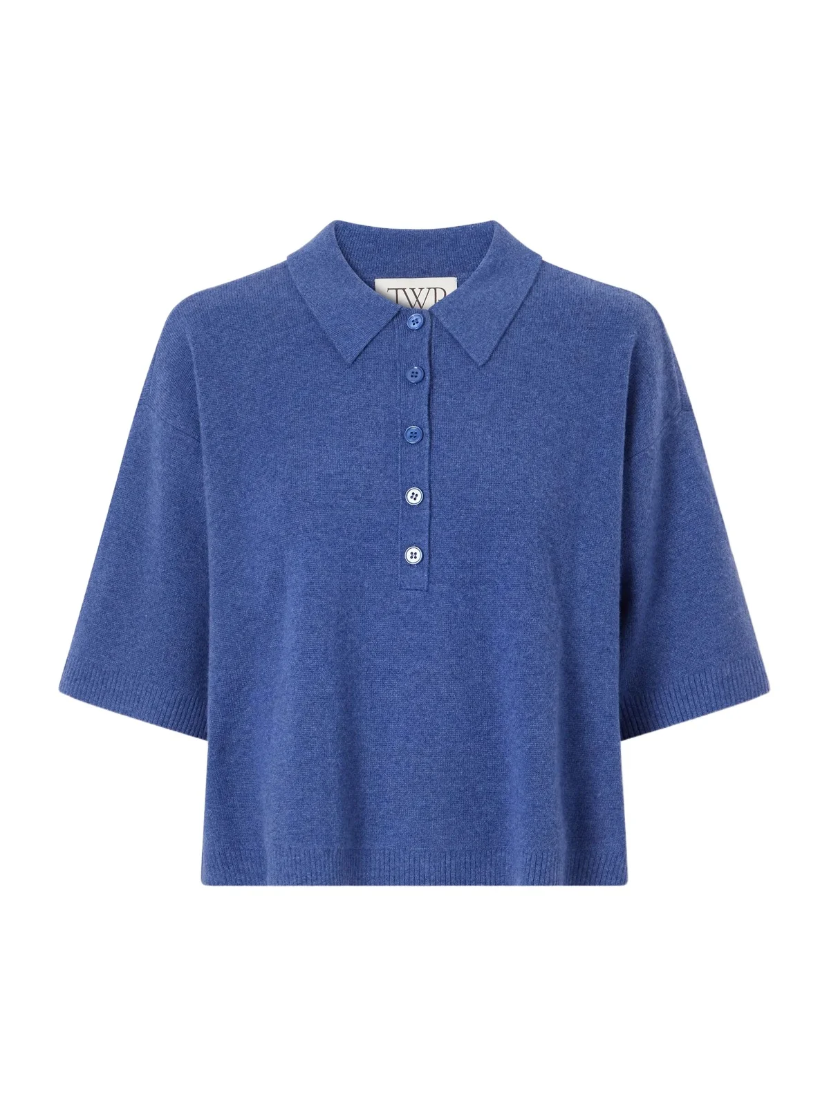 Ss Polo Cashmere-knitted Polo Shirt Ss Polo Cashmere-knitted Polo Shirt